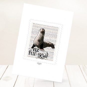 A4 print-fur seal